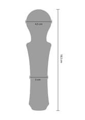 Xocoon XoCoon The Personal Wand (Fuchsia), ergonomický masážny vibrátor