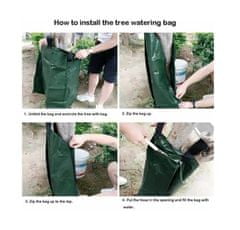 Merco Tree Bag 75L zavlažovací vak, zelená