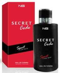 NG Perfumes NG Toaletná voda pánska Secret Code 100 ml