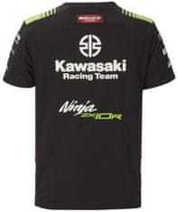 Kawasaki tričko RACING TEAM černo-bielo-červeno-zelené 3XL