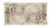 Kusový koberec s vysokým vlasom OMBRE 140 x 180 cm - béžový