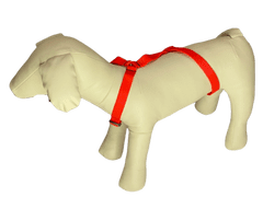 Palkar Klasický postroj pre psov 22 cm - 40 cm veľ. 1 červená