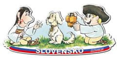 tvorme magnetka MAŤKO a KUBKO (so psíkom), Slovensko