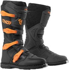 THOR topánky BLITZ XP černo-oranžovo-šedé 15