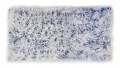 KONTRAST Kusový koberec s vysokým vlasom OMBRE 120 x 160 cm - modrý