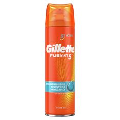 Gillette Fusion Hydratačný Gél Na Holenie Pre Muža, S Kakaovým Maslom, 200ml 