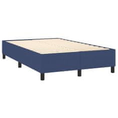 shumee Boxspring posteľ s matracom modrá 120x200 cm látka