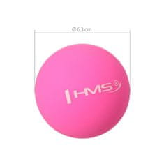 HMS masážna lopta BLC01 ružová - Lacrosse Ball