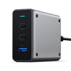 Satechi 100W USB-C PD Compact Gan Charger - nabíjačka 2 v 1