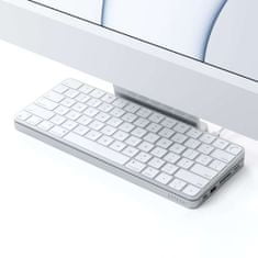 Satechi Dokovacia stanica USB-C Slim pre 24" iMac - Dokovacia stanica pre Imac, strieborná