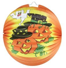 Lampión veselé tekvica - pumpkin - Halloween - 25 cm