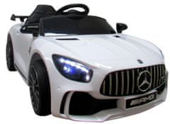 MERCEDES R-Sport Mercedes GTR-S Elektrické autíčko Biele