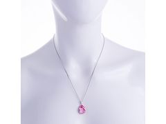 Preciosa Strieborný náhrdelník s kryštálom Iris 6078 69 (retiazka, prívesok)