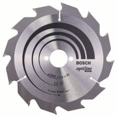Bosch Kotúčová píla-h optiline na drevo 190*2,6*30/12z