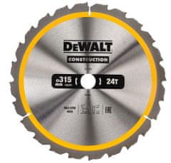 DeWalt Kotúčová píla na drevo 315/30 mm, 24 zubov