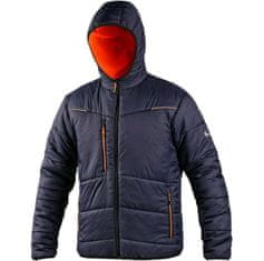 CXS Zateplená bunda s dvojitými prsiami oranžová cxs chester veľkosť m