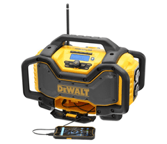 DeWalt Stavebné rádio s nabíjačkou xr dab + fm bluetooth 0*ah