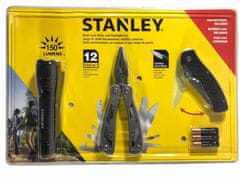 Stanley Súprava na prežitie, baterka, nôž, multitool