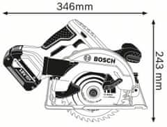 Bosch Kotúčová píla gks 18 v-57 0*ah