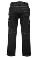 Portwest Ochranné nohavice do pása, čierne, bojové nohavice pw304bkr,r.36-eu52