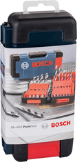 Bosch Sada vrtákov 18 ks. Pointteq pre kovy 1-10 mm