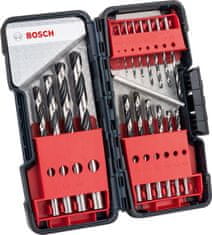 Bosch Sada vrtákov 18 ks. Pointteq pre kovy 1-10 mm