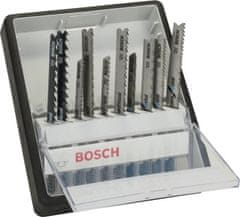 Bosch Sada pílových listov t 10 ks. Drevo
