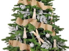 LAALU Sada vianočných ozdôb 136 ks v luxusnom boxe SEVERSKÁ ZIMA na vianočné stromčeky 240-270 cm