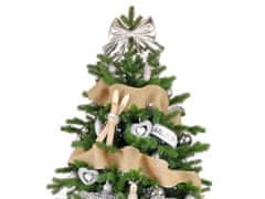 LAALU Sada vianočných ozdôb 100 ks v luxusnom boxe SEVERSKÁ ZIMA na vianočné stromčeky 120-210 cm