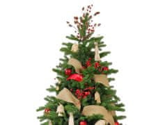 LAALU Sada vianočných ozdôb 105 ks v luxusnom boxe TAJOMSTVO LESA na vianočné stromčeky 240-270 cm