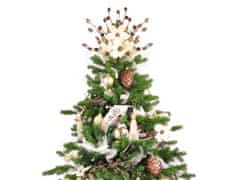 LAALU Sada vianočných ozdôb 136 ks v luxusnom boxe ELEGANCE PRÍRODY na vianočné stromčeky 240-270 cm