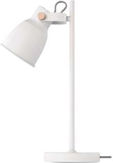 EMOS stolní lampa JULIAN na žárovku E27, biela