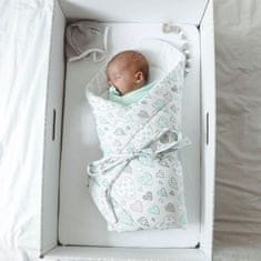 Slovak Baby Box Darček pre bábätko a budúcu mamičku - Výbavička Baby Box Luxury, sivá