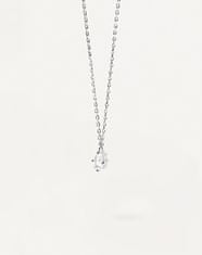 PDPAOLA Jemný strieborný náhrdelník MIA Silver CO02-476-U (retiazka, prívesok)
