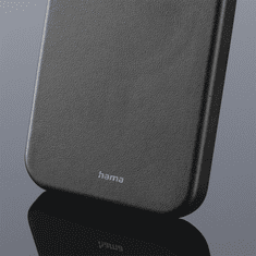 HAMA Finest Sense, kryt pre Apple iPhone 14 Plus, umelá koža, čierny