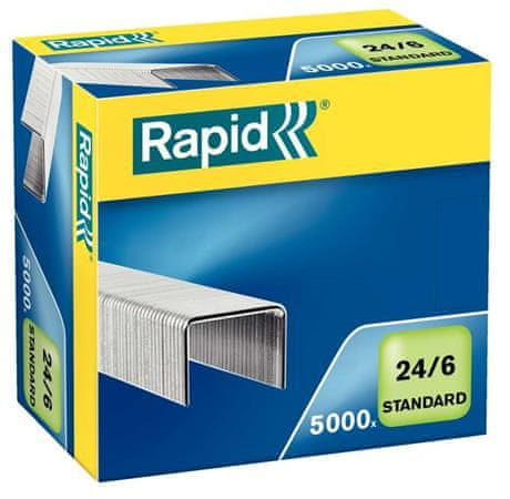 Rexel Rapid drôtiky Standard 24/6, 5000 ks