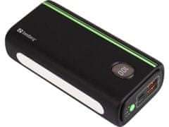 Sandberg Powerbank USB-C PD 20W 30000mAh, čierna
