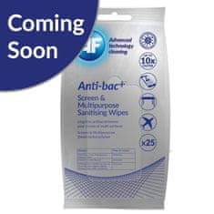 AF Anti Bac - Screen & Multipurpose Antibakteriálne čistiace obrúsky, 25 ks