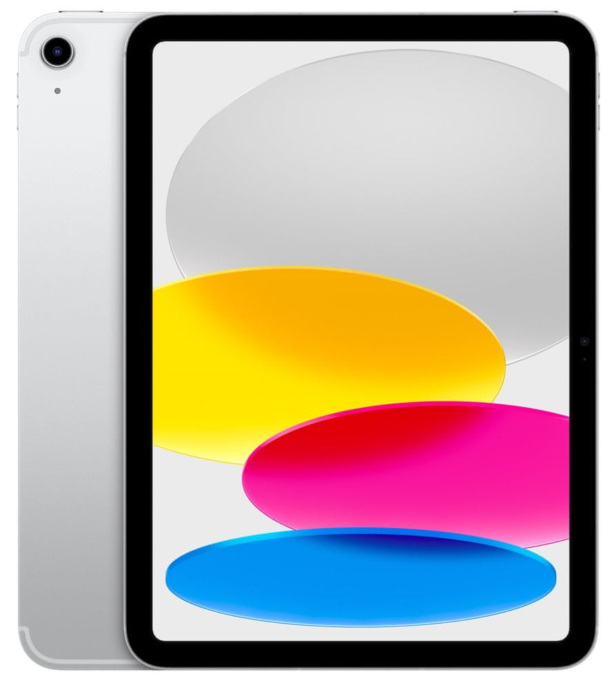 Apple iPad 2022, Cellular, 64GB, Silver (MQ6J3FD/A)