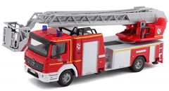 BBurago 1:50 Emergency Mercedes Benz Atego Magirus DLK 23/12 hasičské auto