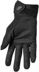 THOR rukavice SPECTRUM detské černo-šedé XS