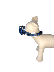 Palkar Nylonový náhubok pre psov veľ. 0,5 14 cm x 4 cm čierno-modrá