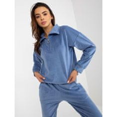 BERRAK Dámske pyžamo s mikinou HANCE modré BR-PI-9117_391307 L