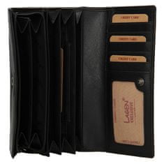 Lagen Dámska kožená peňaženka BLC/5065/621 BLACK