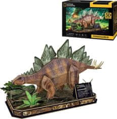 CubicFun 3D puzzle National Geographic: Stegosaurus 62 dielikov