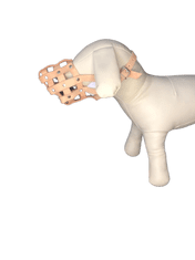 Palkar Kožený náhubok pre psov veľ. 2 24 cm x 7 cm prírodný