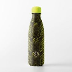 Water Revolution Nerezová Termo fľaša na pitie Fashion Had zelená Potravinárska nerezová oceľ 18/8, 500 ml
