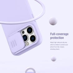 Nillkin CamShield Silky Silikonový Kryt pre Apple iPhone 14 pre Black 6902048249257