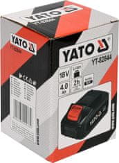 YATO 18 V lítium-iónová batéria, 4,0 Ah