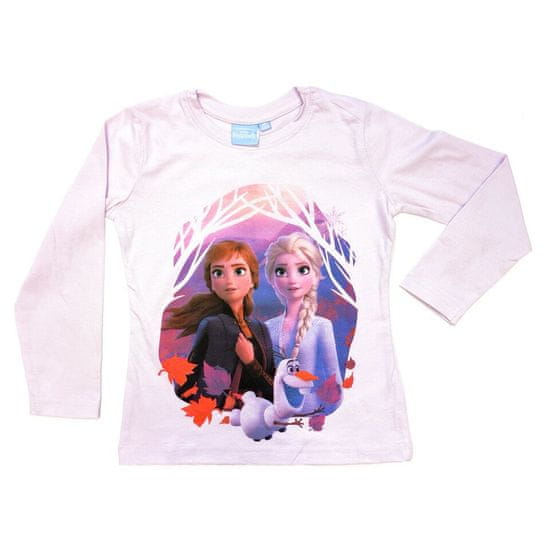SETINO Dievčenské tričko s dlhým rukávom "Frozen" svetlo fialová